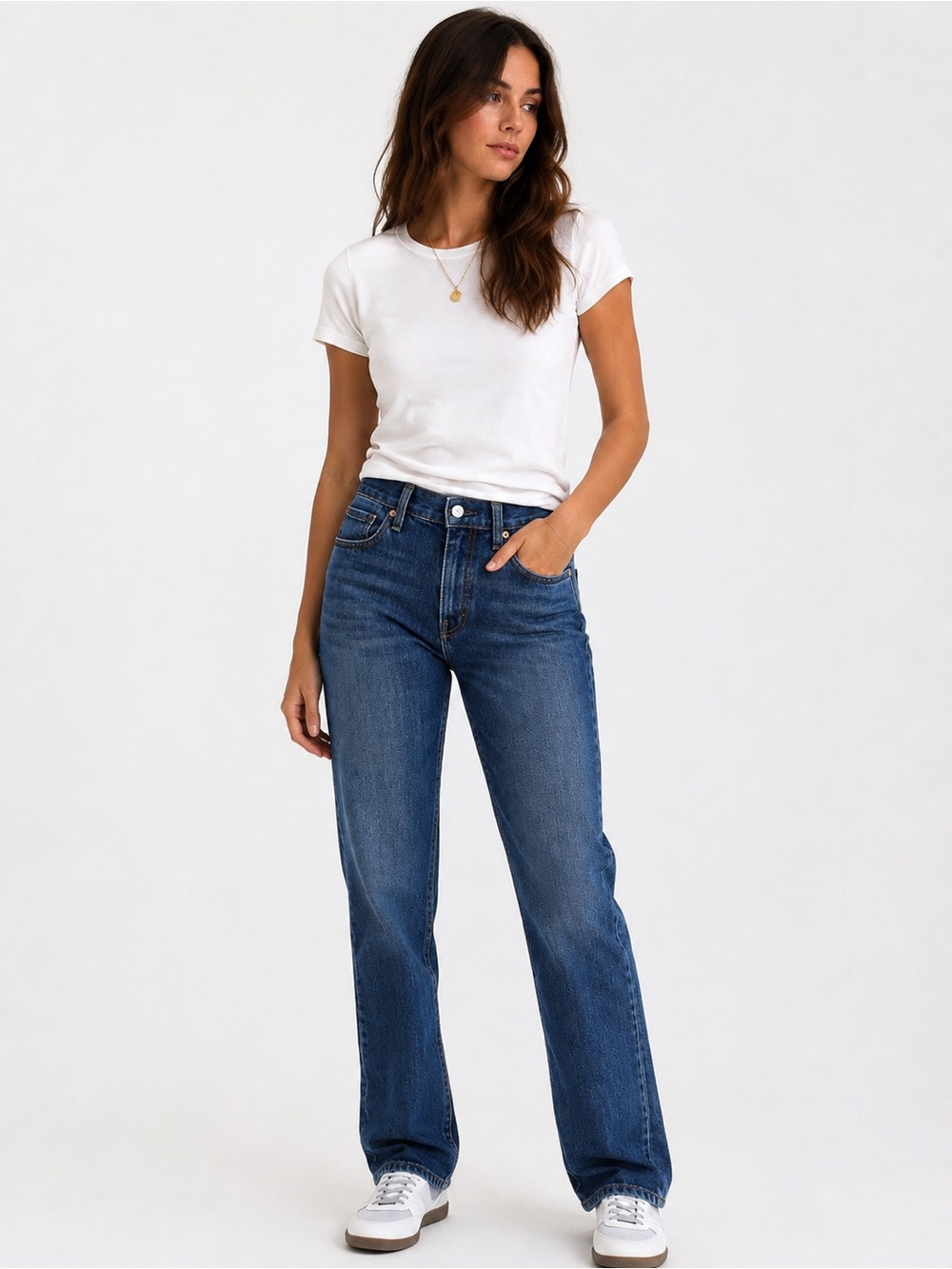 Levi’s 505 Straight Jeans Women’s Size 12 Dark Wash Classic Denim